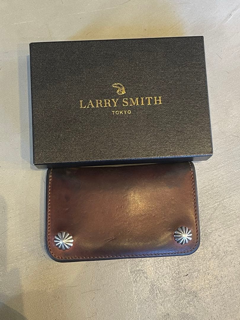 LARRY SMITH ブラウン長財布