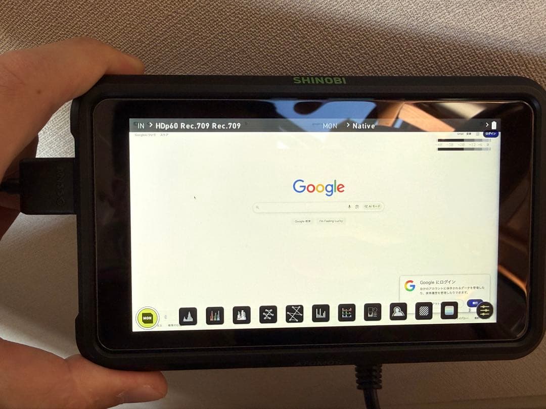 ATOMOS SHINOBI 5インチモニター