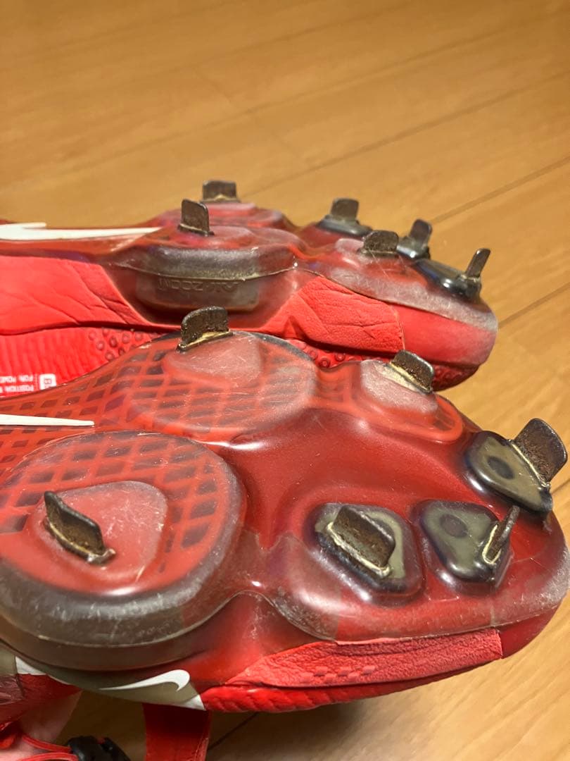 美品！レア！希少！ Nike ナイキ トラウト7 野球スパイク レッド 27cm