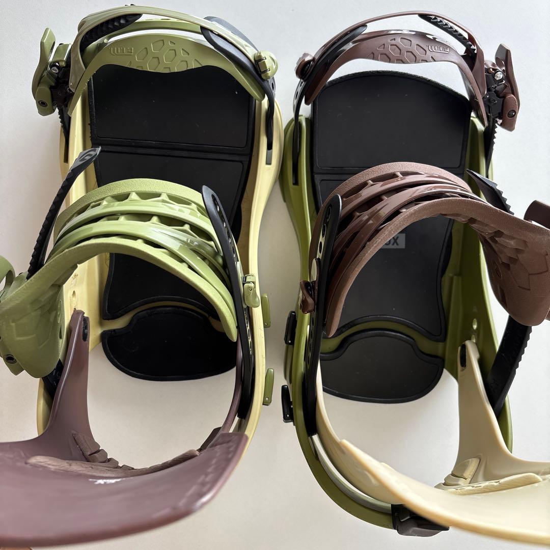 フラックス Lサイズ CV マルチカラー ビンディング スノーボード