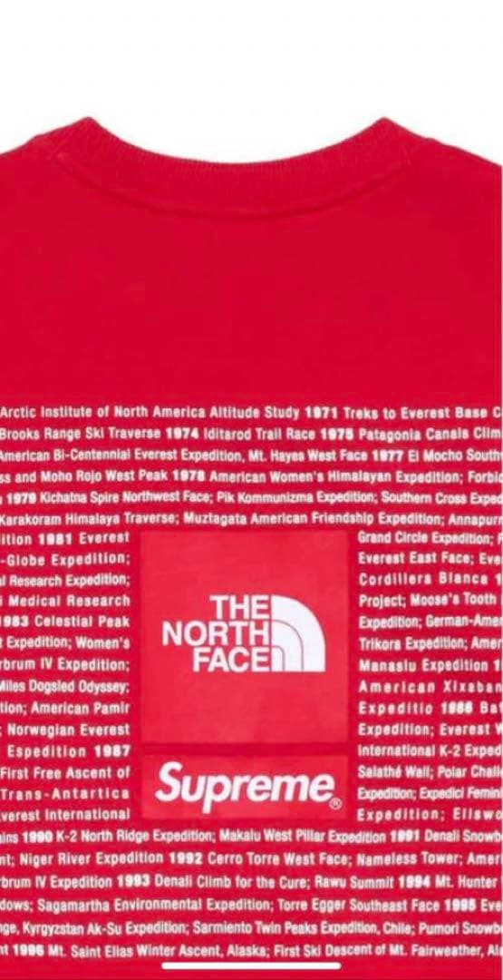 ◼️新品未使用◼️Supreme/The North Face Crewneck