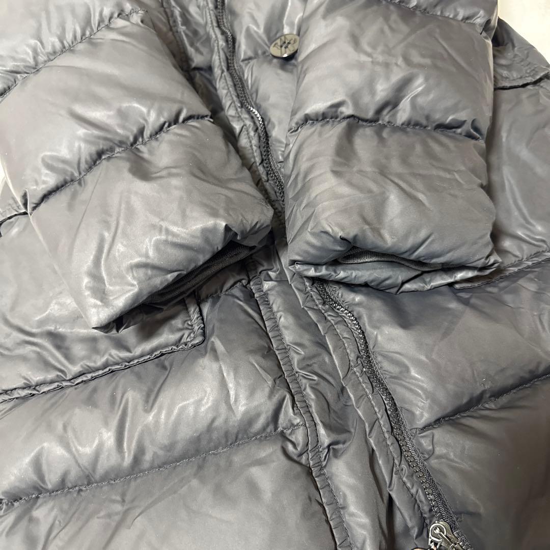 MONCLER モンクレール ロングコート ブラック ファー サイズ0