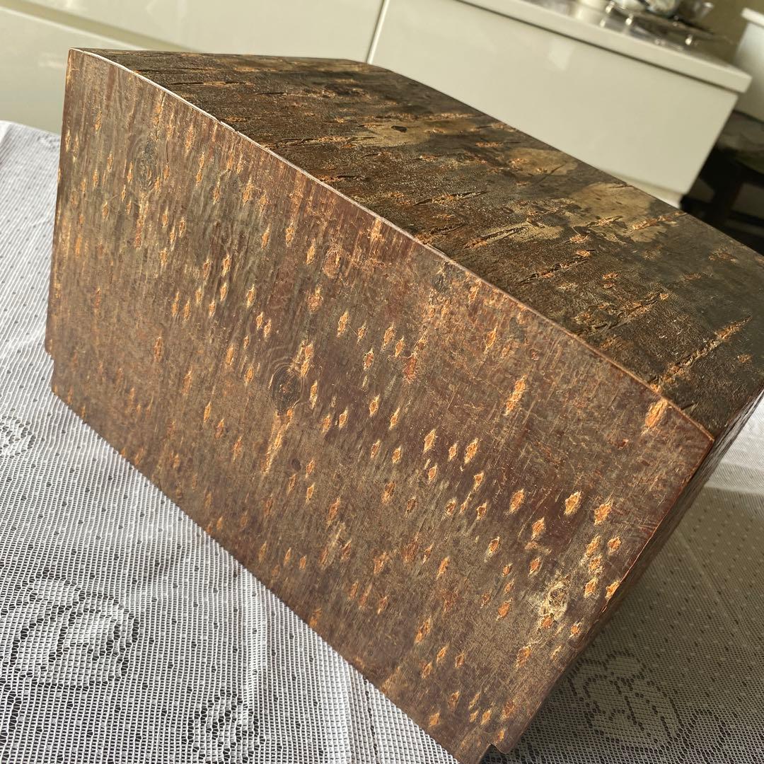 まん丸 樺細工　秋田角館伝統工芸品　総皮造