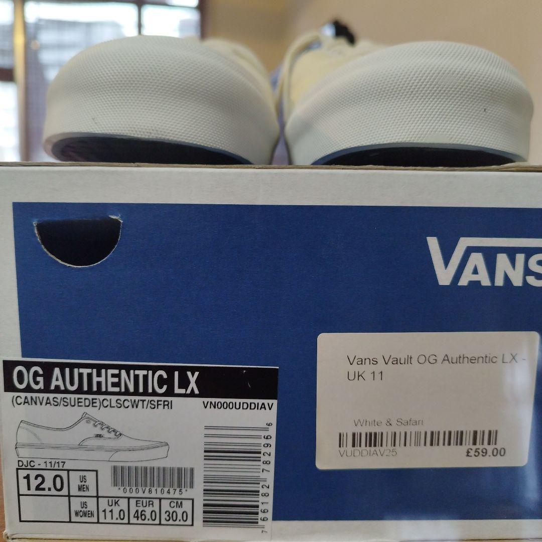 【新品·未使用】Vans Vault OG AUTHENTIC LX 30㌢