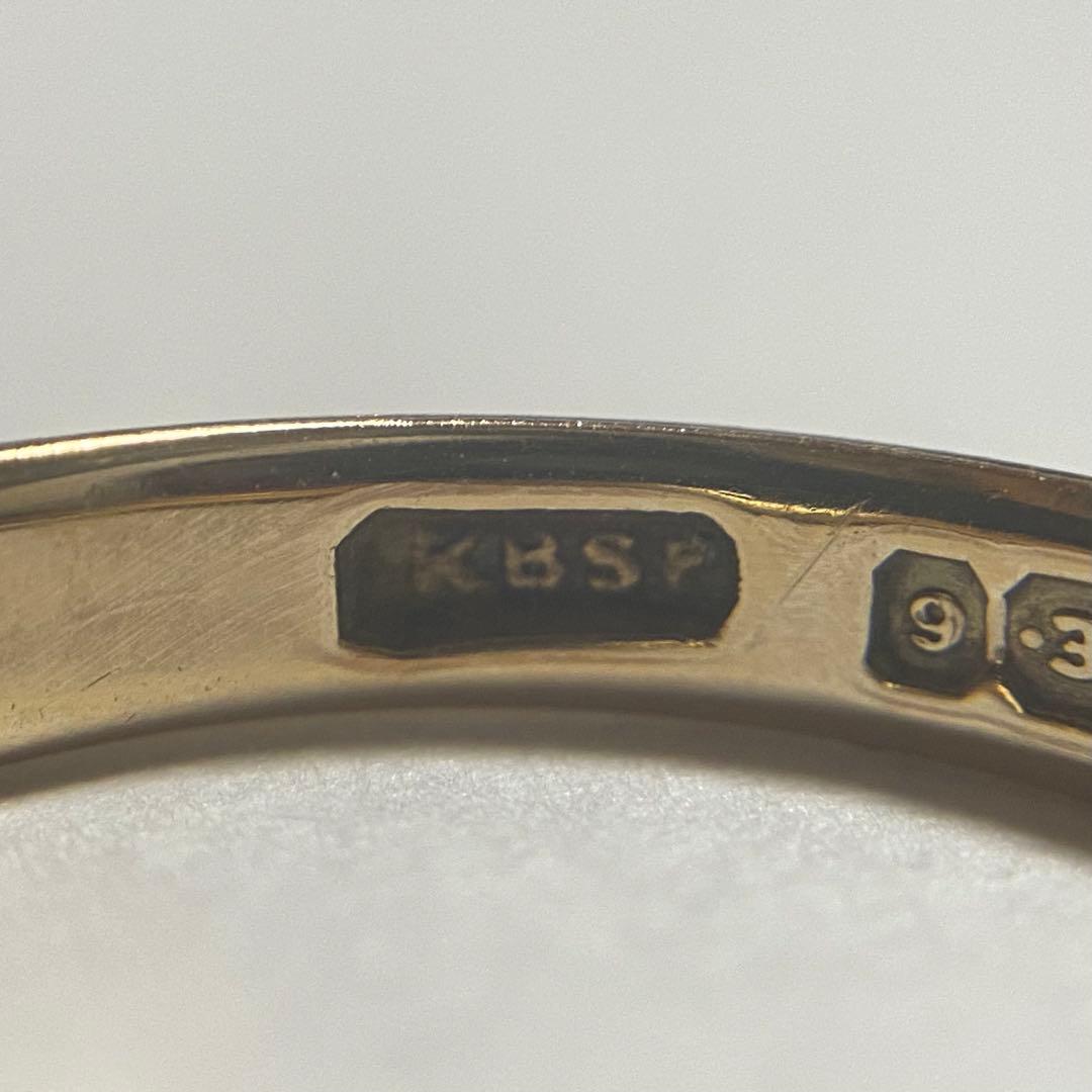 レア 希少 イギリス 英国 アンティーク バンドリング9K