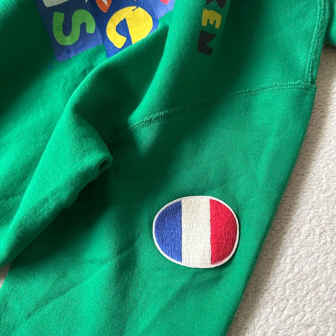 【希少・現行】ポロラルフローレン スウェット メンズ グラフィック QRタグ 緑