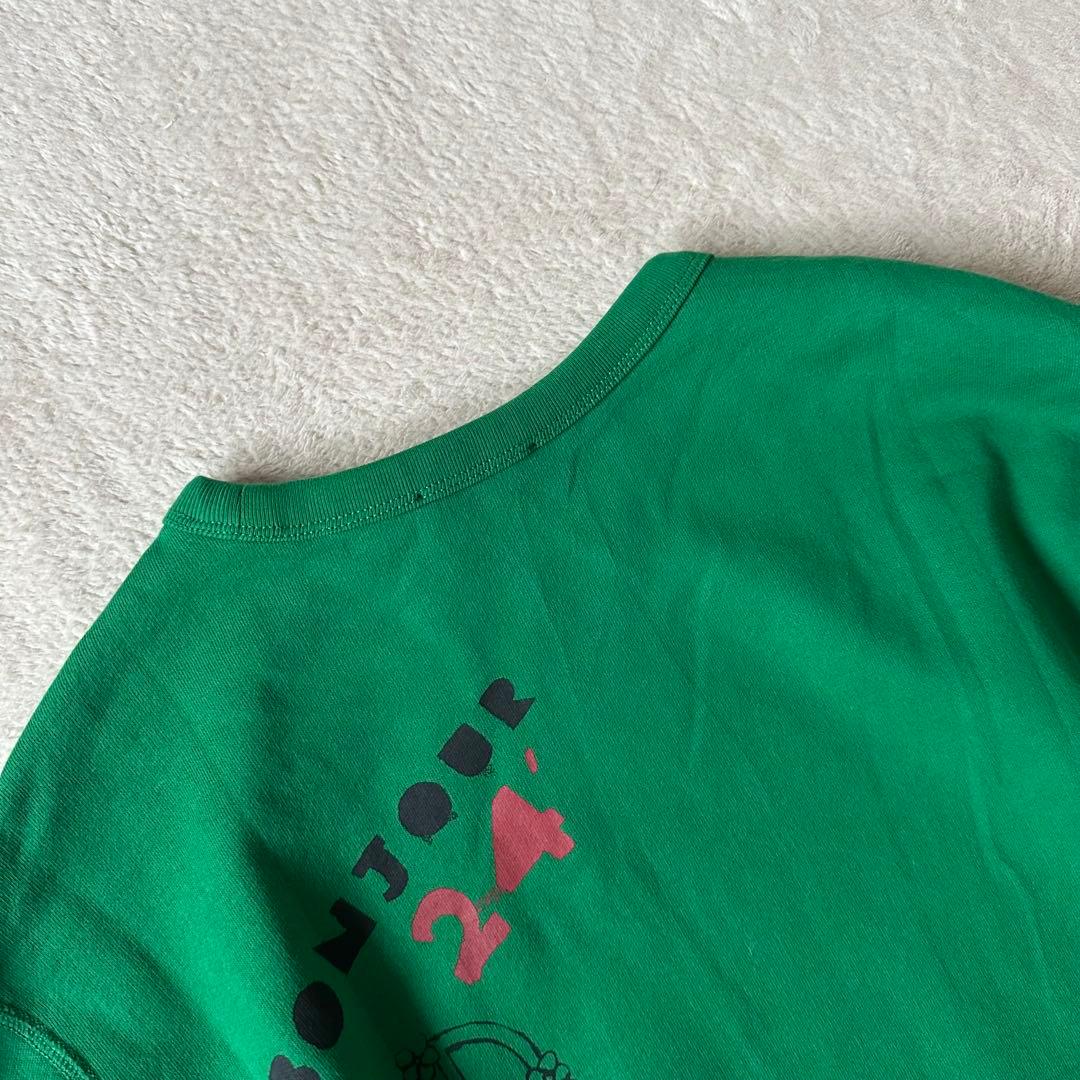 【希少・現行】ポロラルフローレン スウェット メンズ グラフィック QRタグ 緑