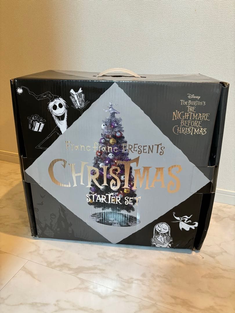 ナイトメア・ビフォア・クリスマス　Francfrancコラボクリスマスツリー