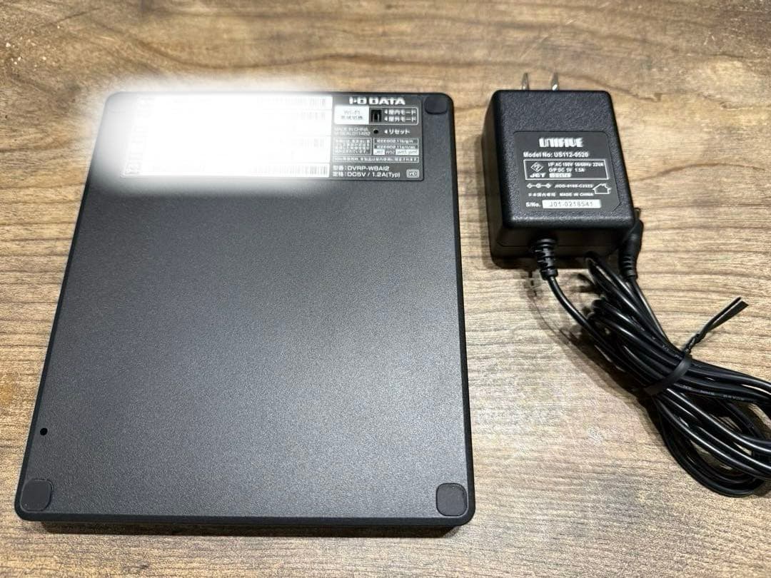 I-O DATA DVDミレル（DVRP-W8AI2）スマホ用DVDプレーヤー