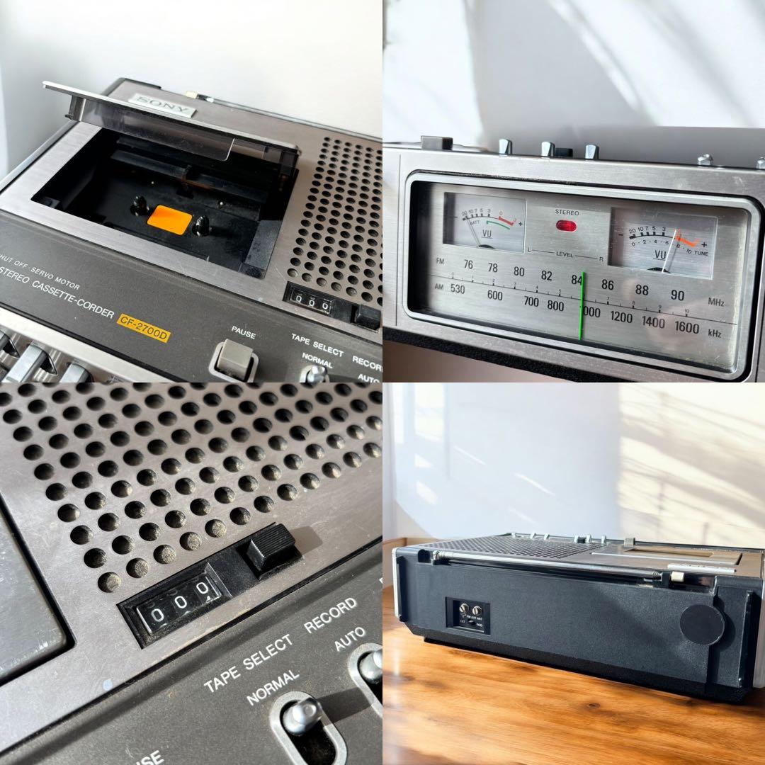 SONY CF-2700D ステレオテープレコーダー