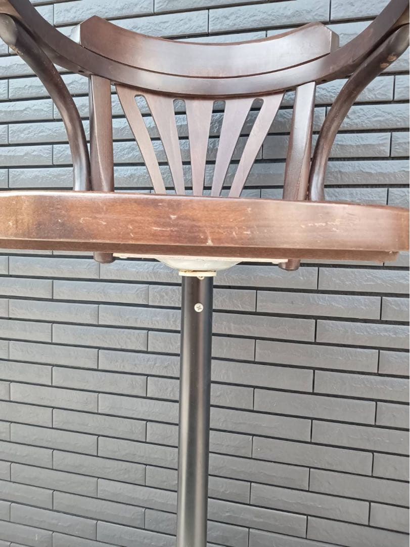 送料込み　アンティーク　ベントウッドチェア　カウンターチェア