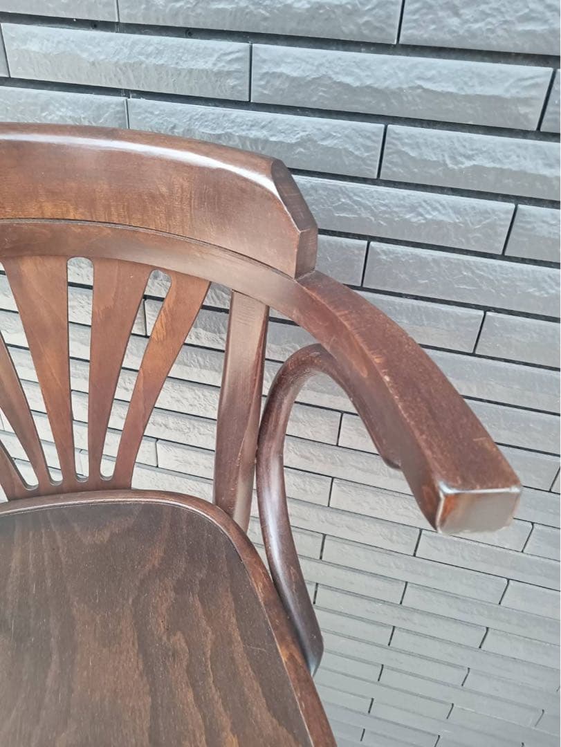 送料込み　アンティーク　ベントウッドチェア　カウンターチェア