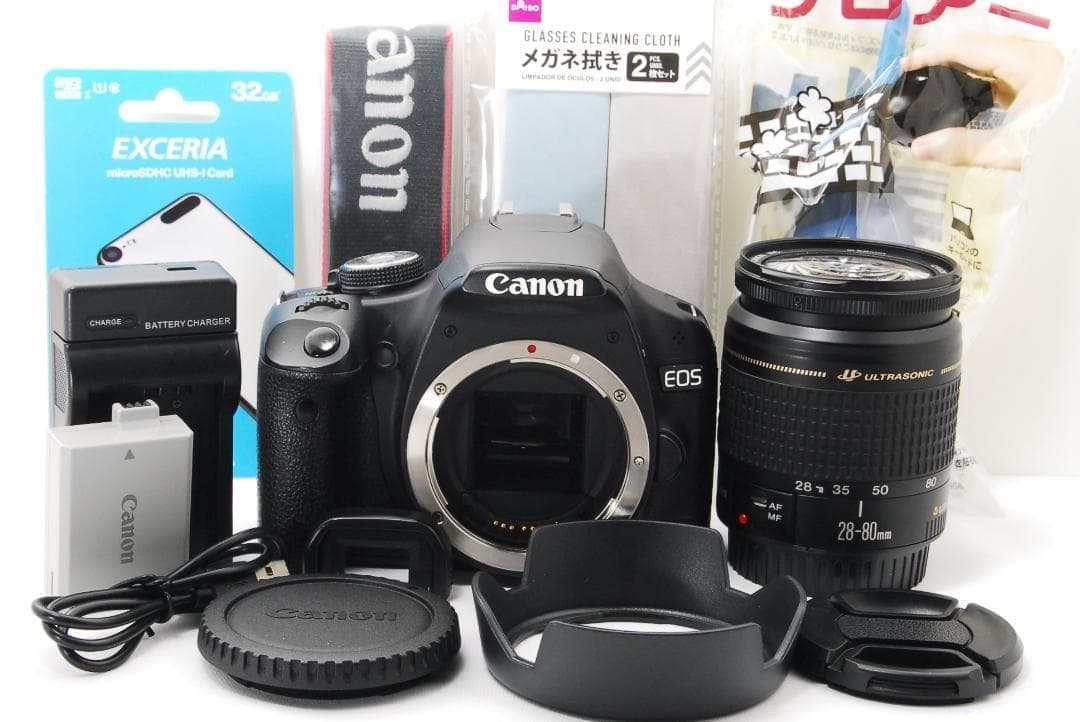 Canon EOS Kiss x3 動画機能搭載でお手頃価格！ 届いてすぐ使える