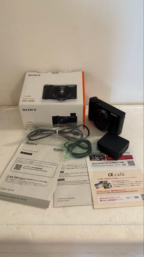 DSC-HX99デジタルカメラ 4K動画撮影