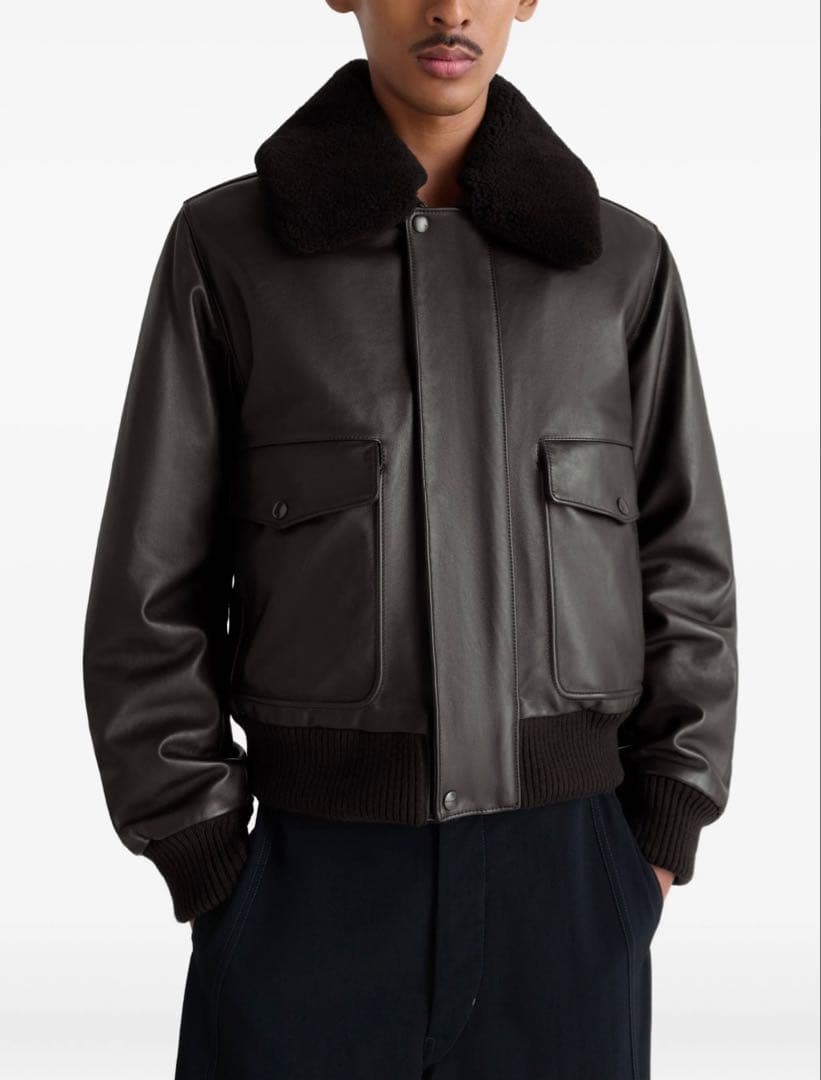 25aw lemaire leather blouson レザーブルゾン