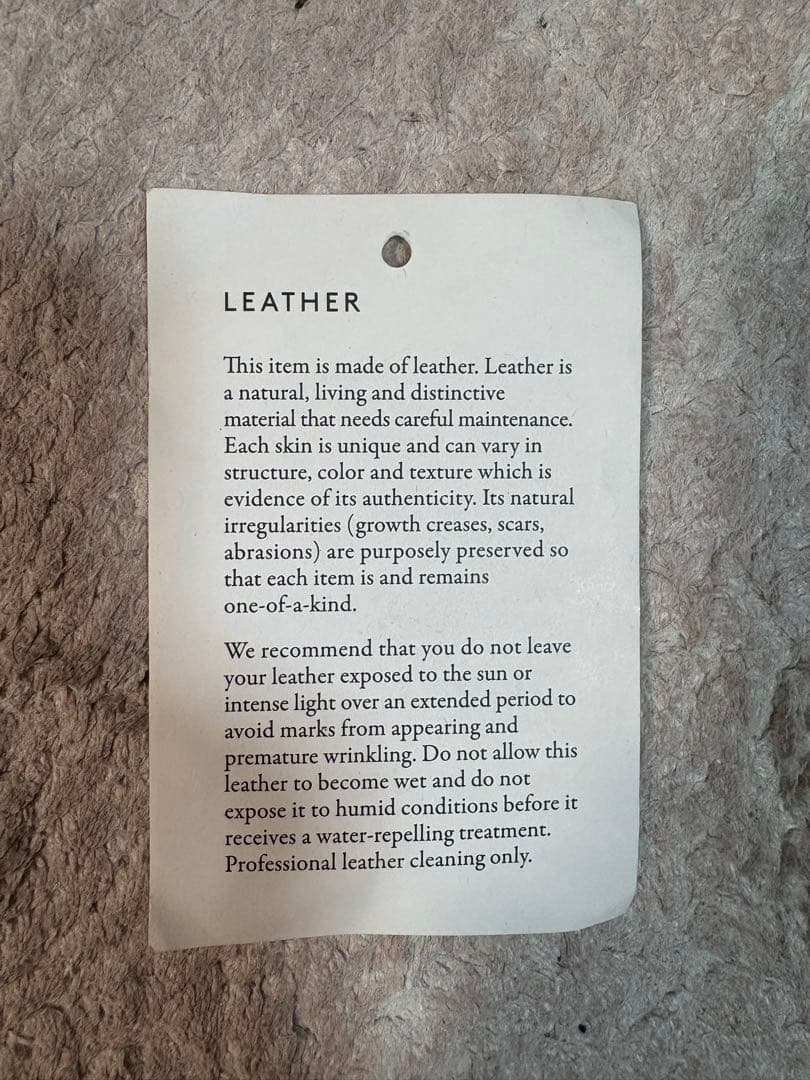 25aw lemaire leather blouson レザーブルゾン