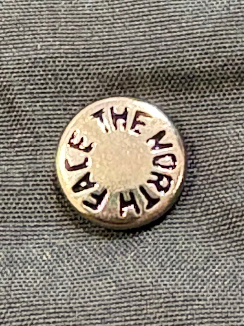 最終価格THE NORTH FACE ナイロンシャツ 黒/グレー XL