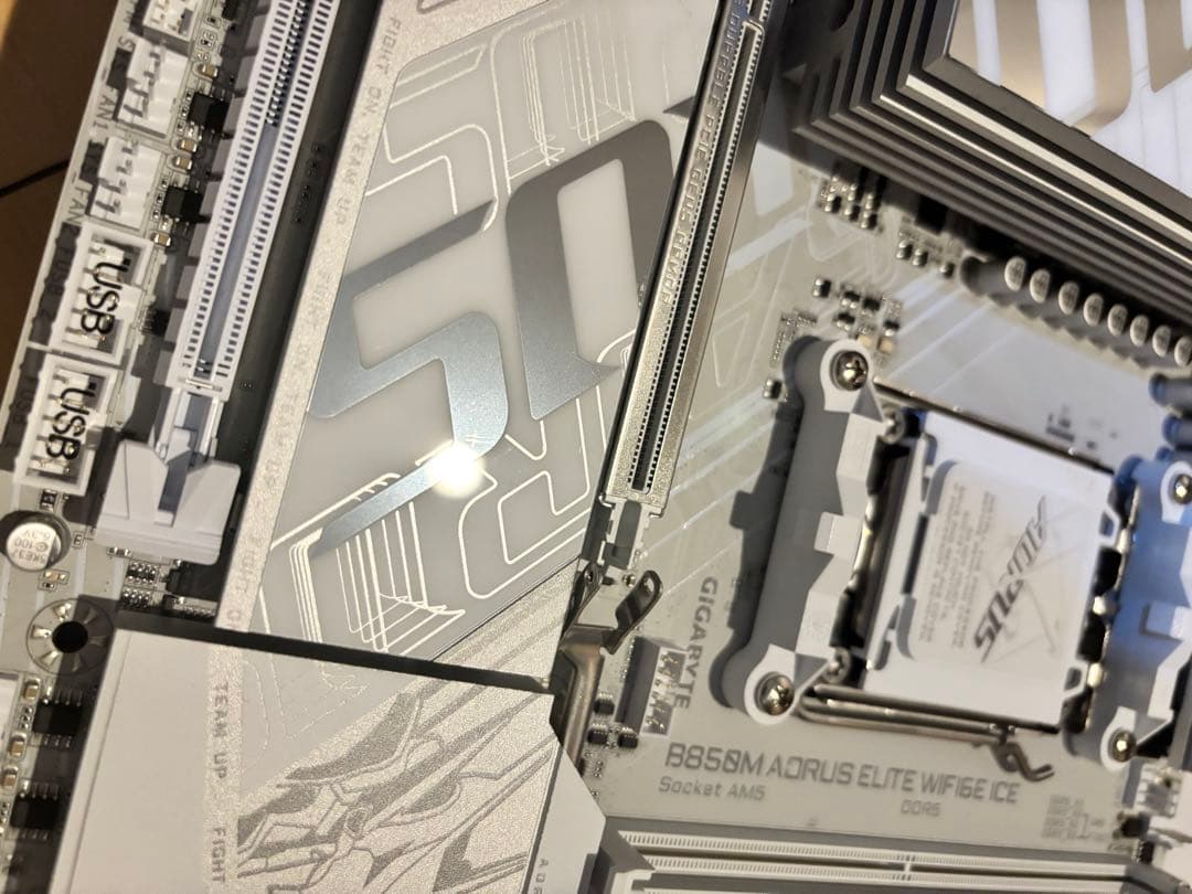 【ジャンク品】B850M AORUS ELITE WIFI6 ICE