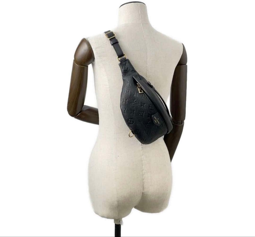 ルイヴィトン バムバッグ ボディバッグ アンプラント ノワール ブラック