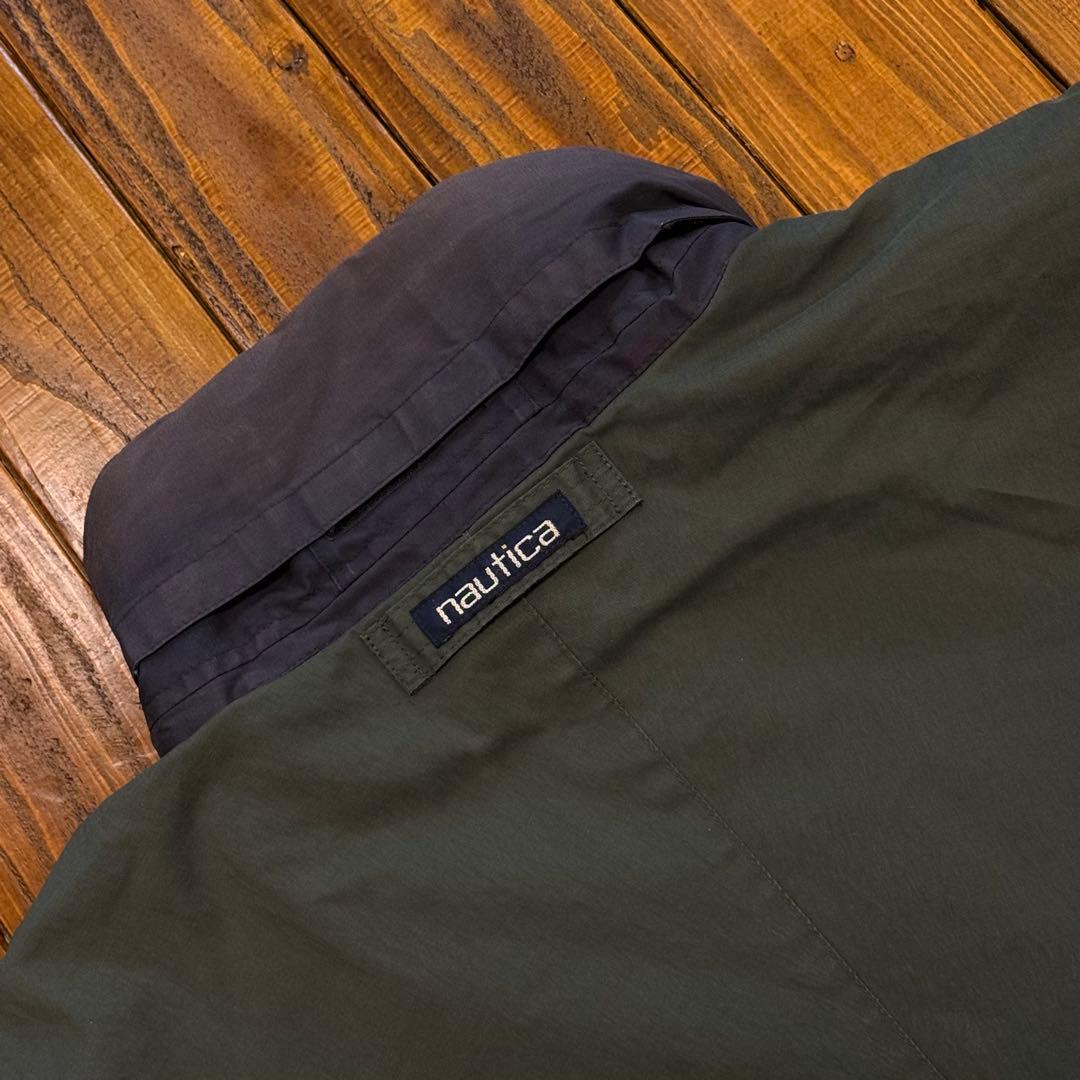 【Nauticaノーティカ】リバーシブル中綿ジャケット L
