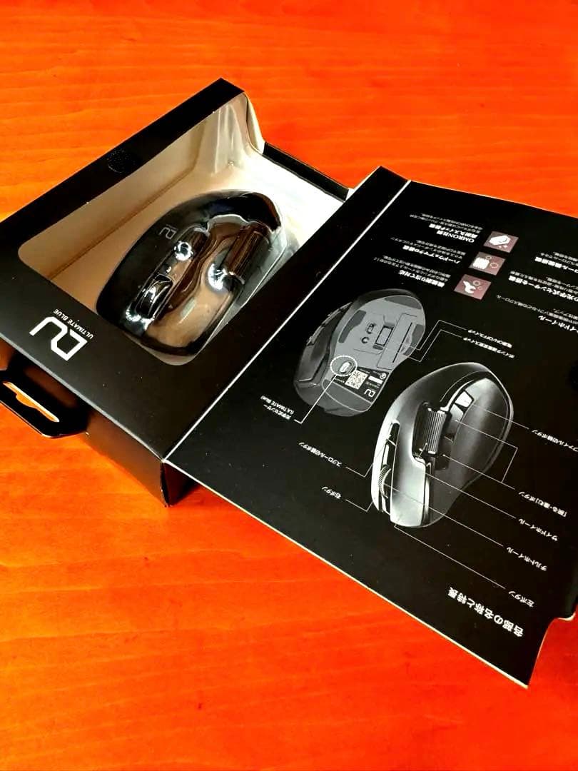 【綺麗！】ELECOM エレコム ULTIMATE BLUE ワイヤレスマウスL