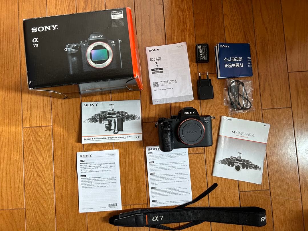 外観新品同様SONY ILCE-7M2 USED超美品 海外モデル ボディーのみ