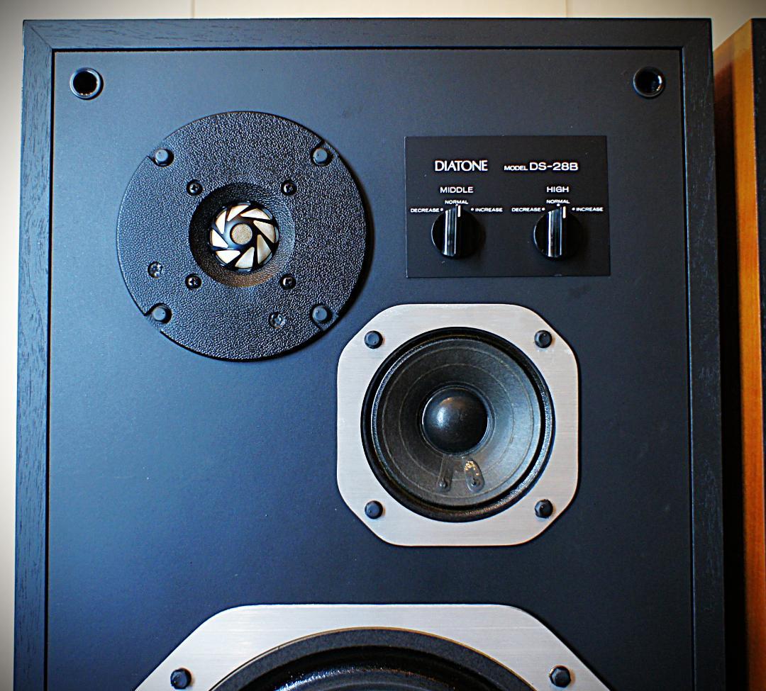 【超美品】DIATONE スピーカー DS-28B 取説、木製台付き