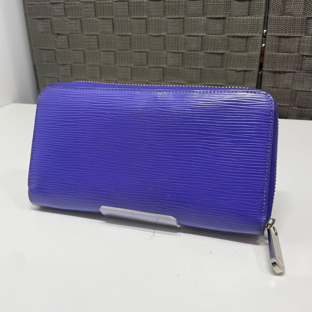 l*5様 Louis Vuitton エピレザー 長財布 紫