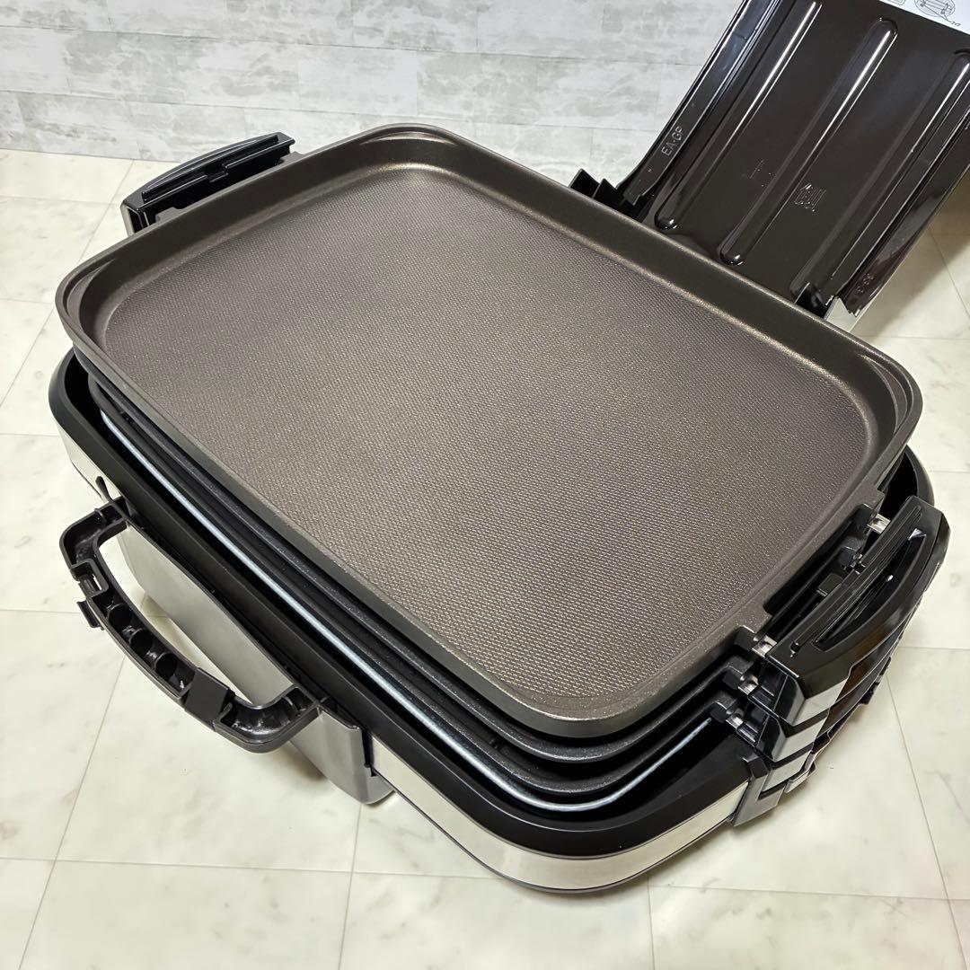 【新品】象印やきやき ホットプレート ステンレス ブラック EA-GZ30-XB