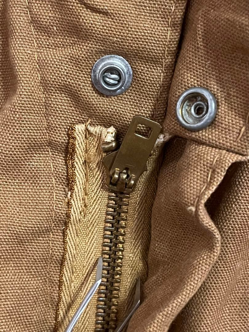 60's wrangler 斜めBLUE BELLダック裏地付きオールインワンM