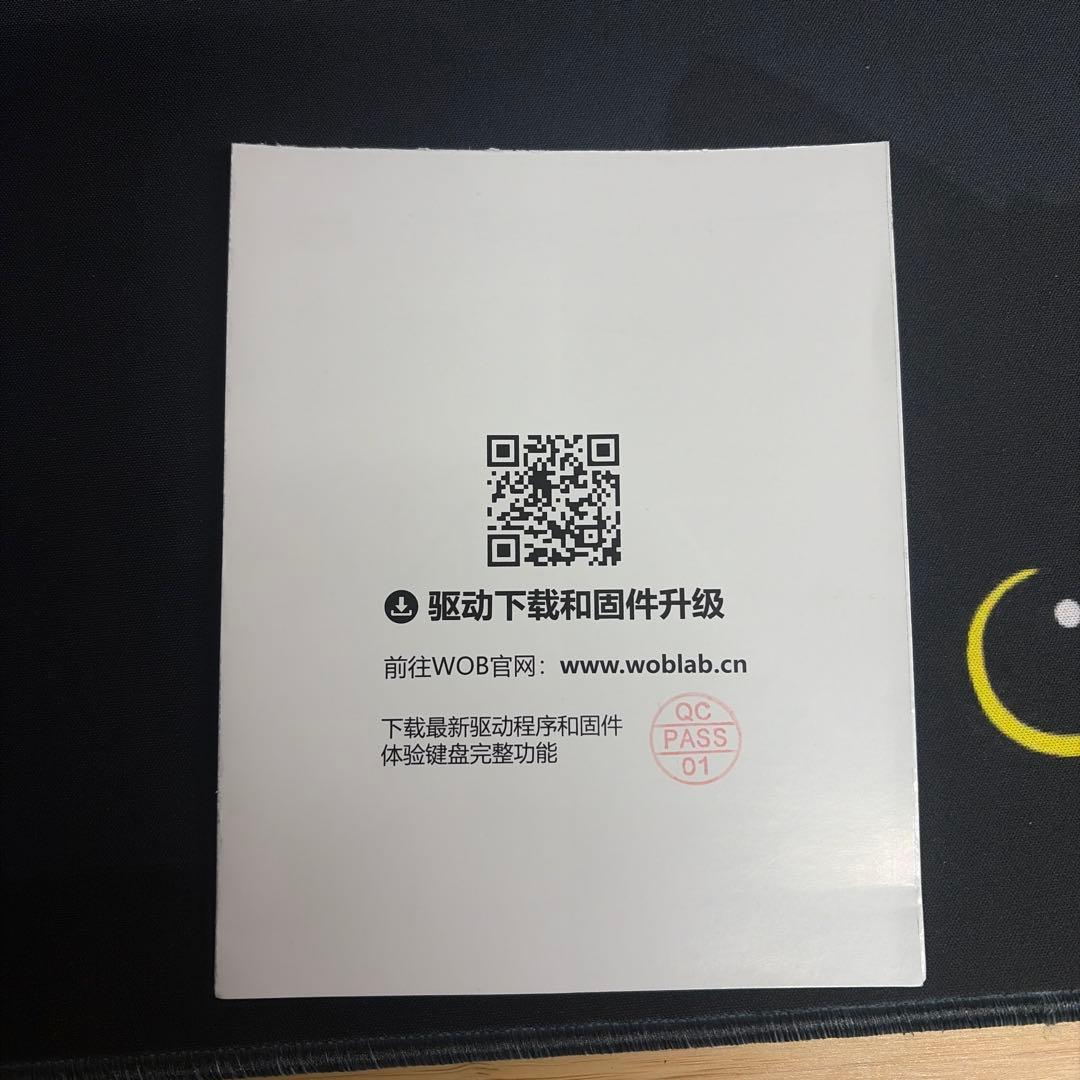 WOBKEY ZEN65 チーズホワイトキーボード 本体