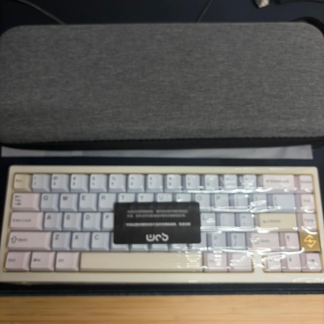 WOBKEY ZEN65 チーズホワイトキーボード 本体