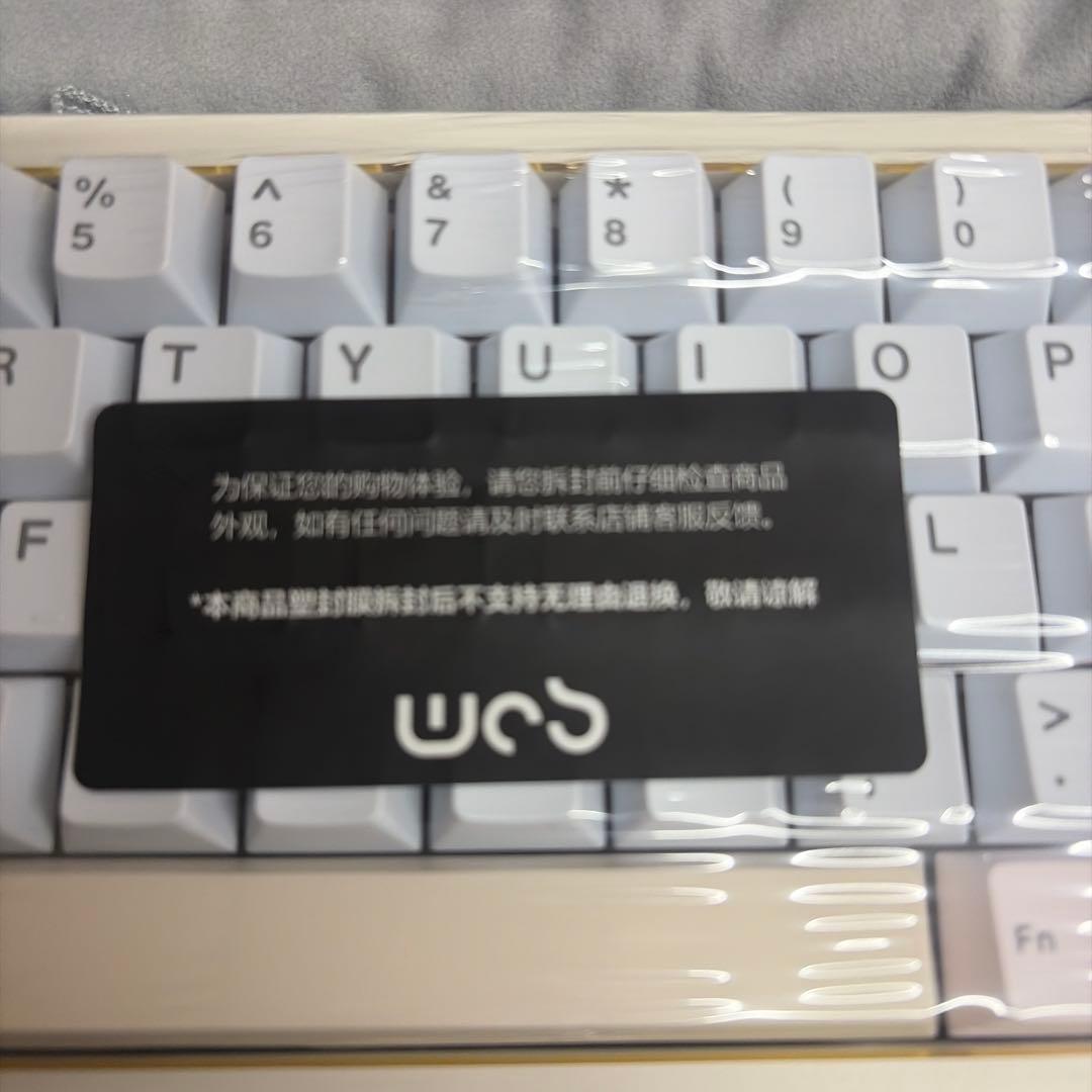 WOBKEY ZEN65 チーズホワイトキーボード 本体