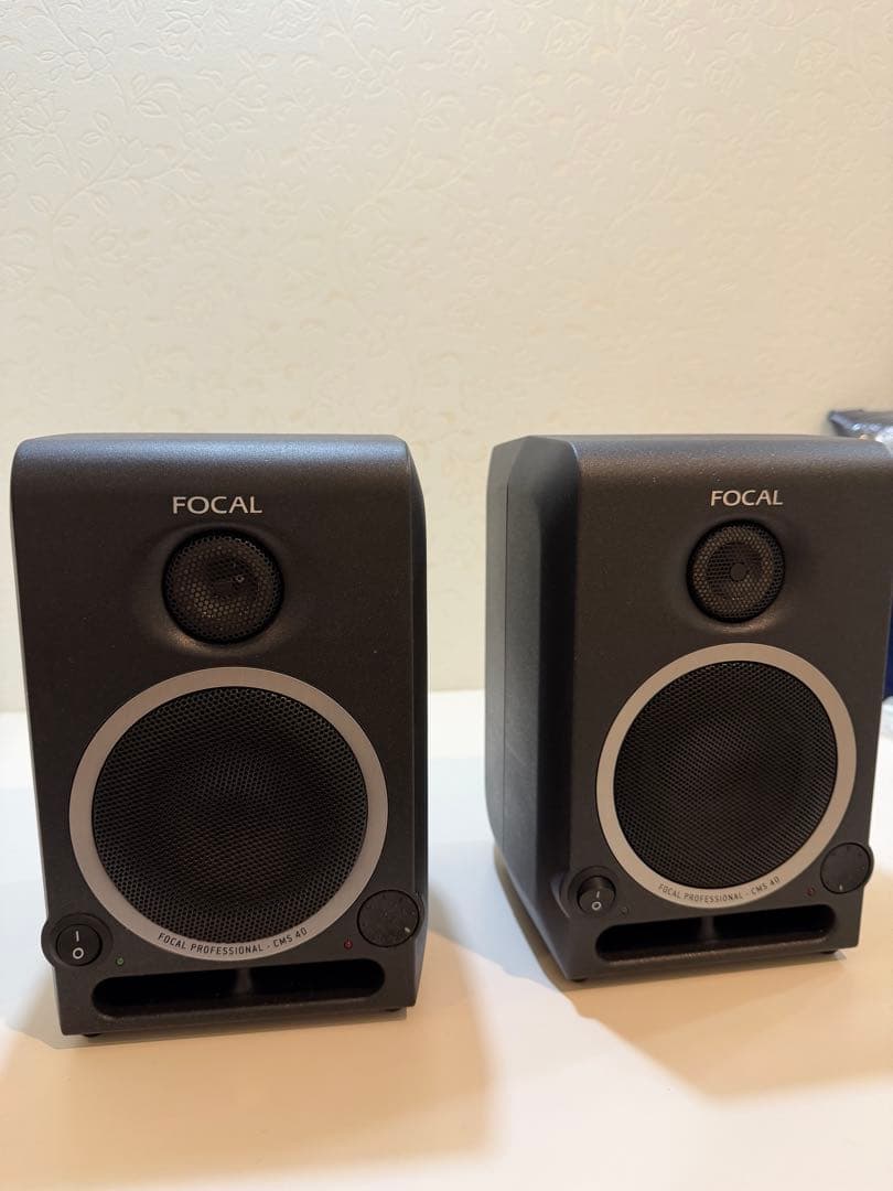 【美品ペア】FOCAL CMS 40 モニタースピーカー 2本セット ※使用少