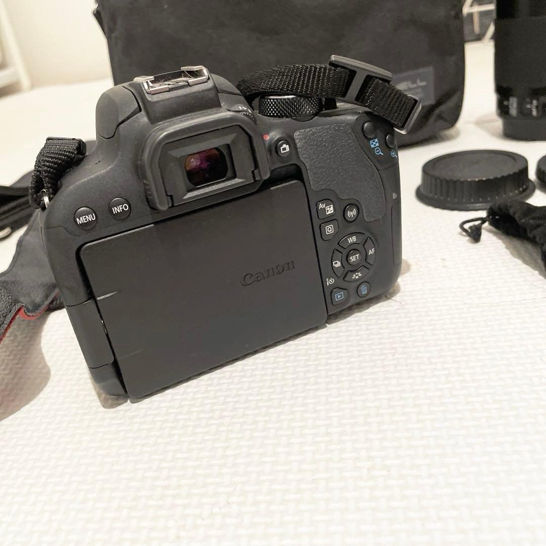 Canon EOS Kiss X9i 本体 望遠 ダブル ズームレンズ キット