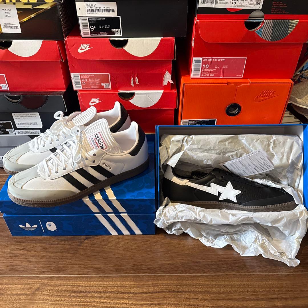 SAMBA BAPE 2足セット