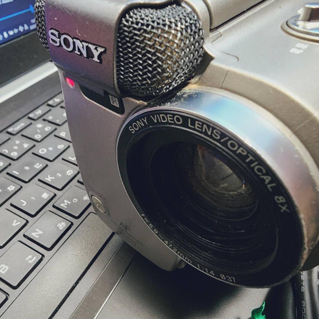 【動作確認済】SONY 8ミリ Hi8 高画質 ビデオカメラ ACアダプタセット