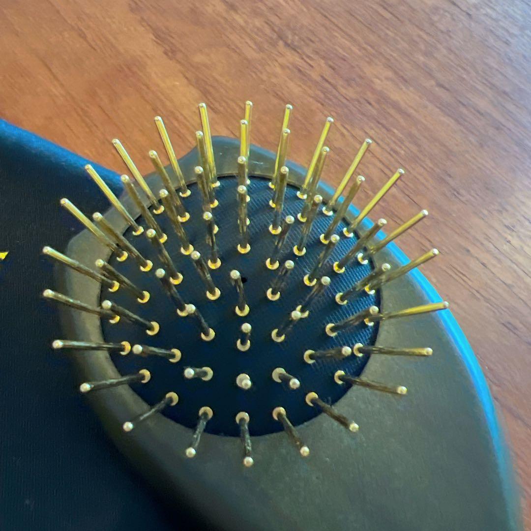 【 FOX】カッサ ヘアブラシ ブラック