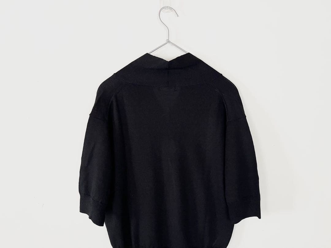 新品タグ付 マーガレットハウエル コットンリネンショールカラーニット2.9万