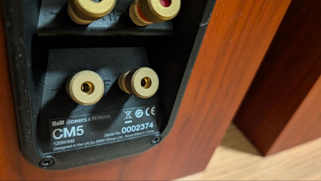 【並品】B&W ブックシェルフスピーカー CM5