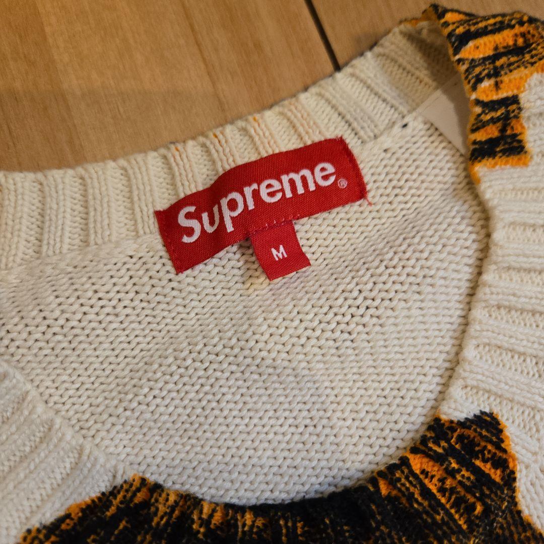 トップス Nate Lowman Supreme Sweater White