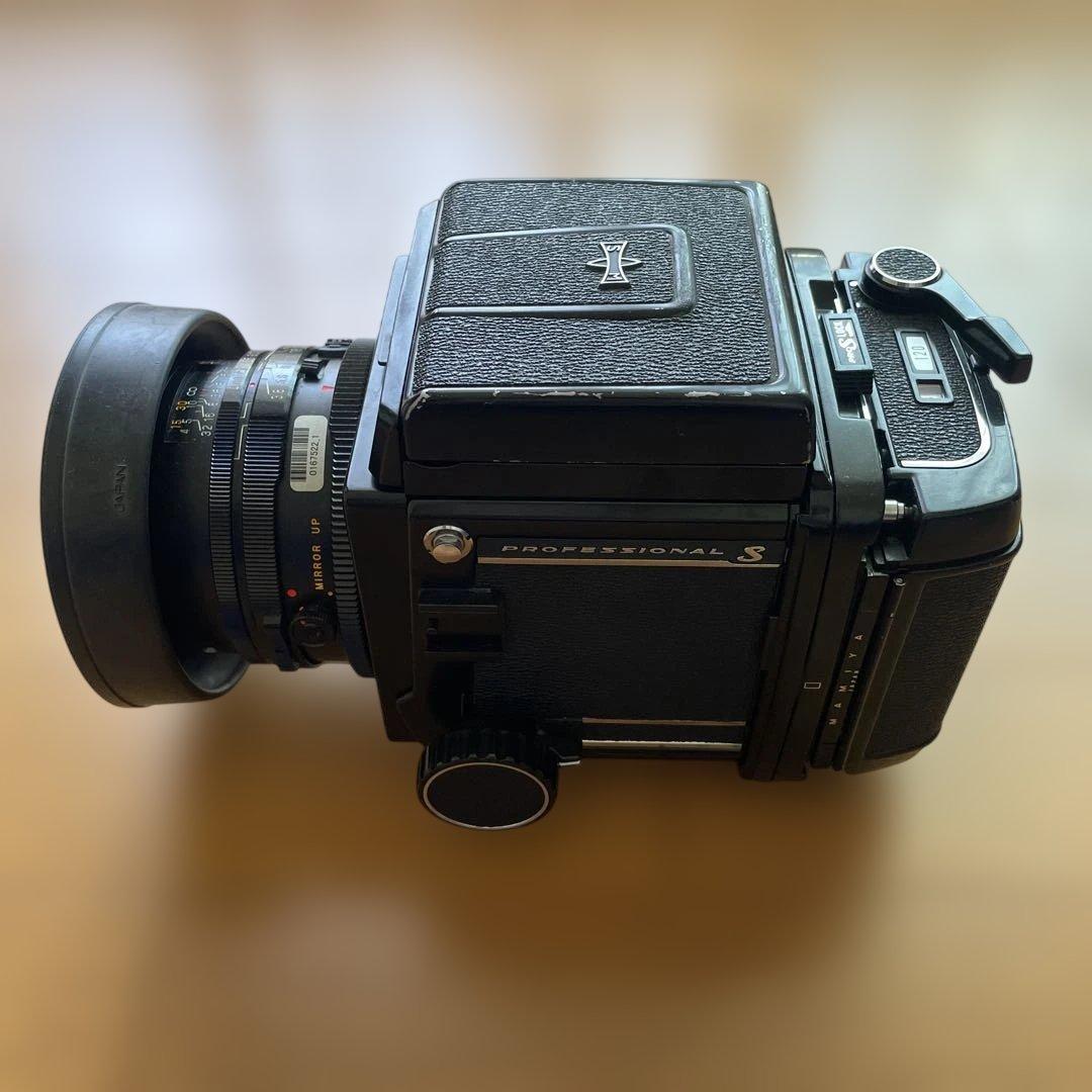 フィルムカメラ MAMIYA RB67 Pro-S + SEKOR C 127mm 3.8