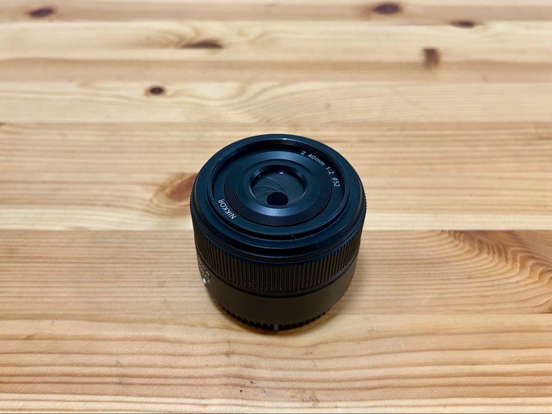 NIKKOR Z 40mm F2 Nikon 保護フィルター、レンズフード付