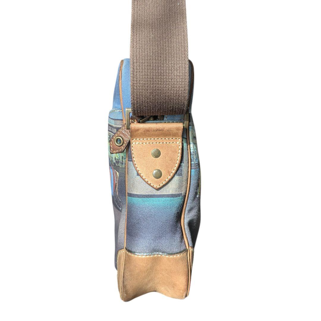 美品　希少　ポールスミス　ミニクーパー　マルチストライプ　ショルダーバッグ