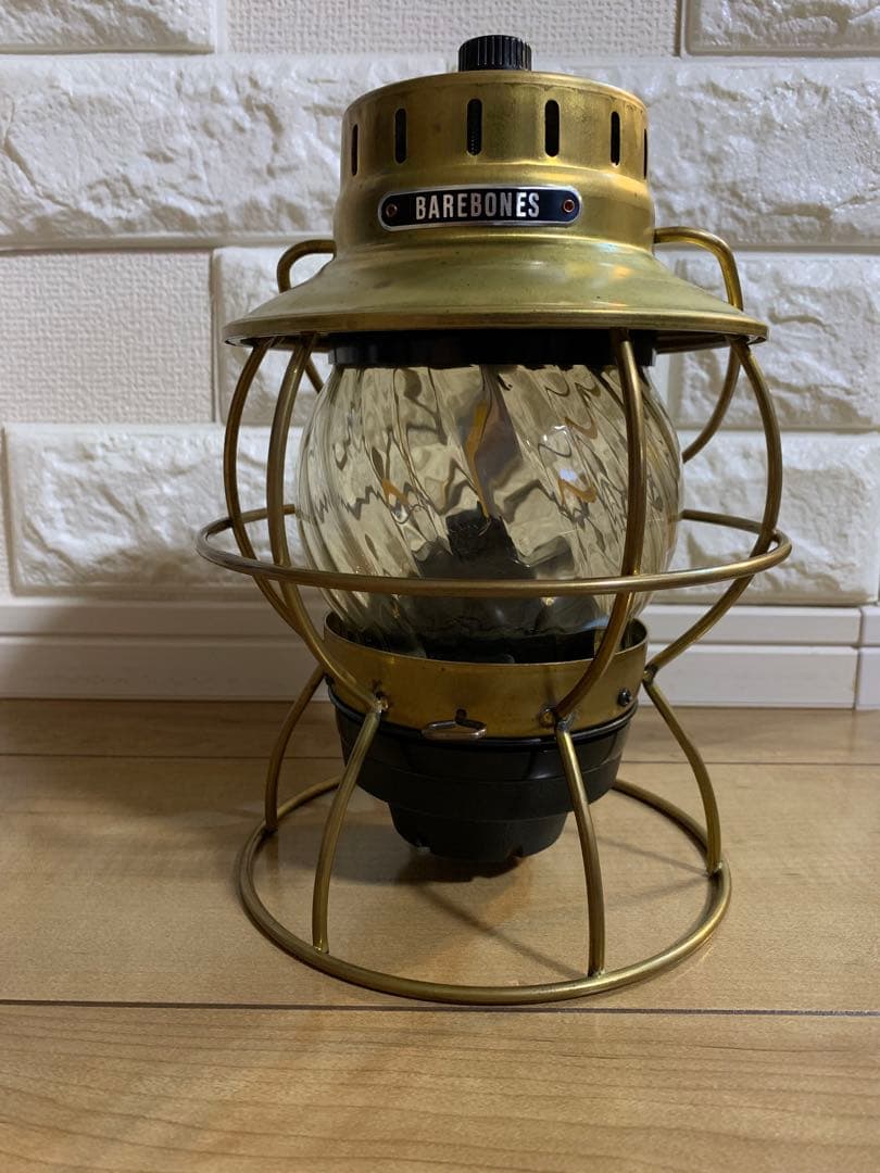 BAREBONES 真鍮レイルロードランタン