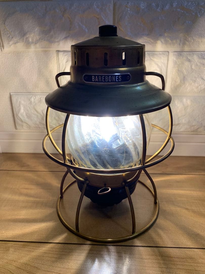 BAREBONES 真鍮レイルロードランタン