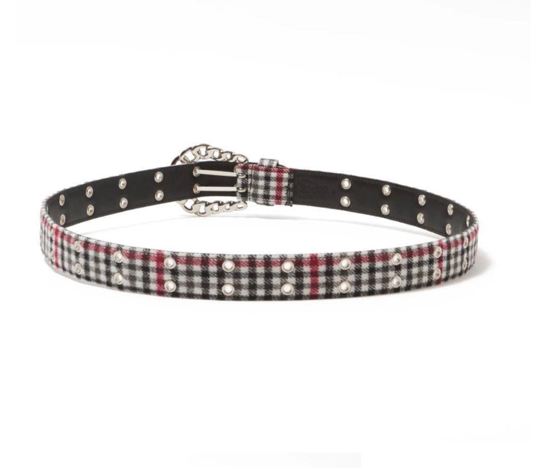 即完売‼️AFB FLANNEL CHECK BELT Msize