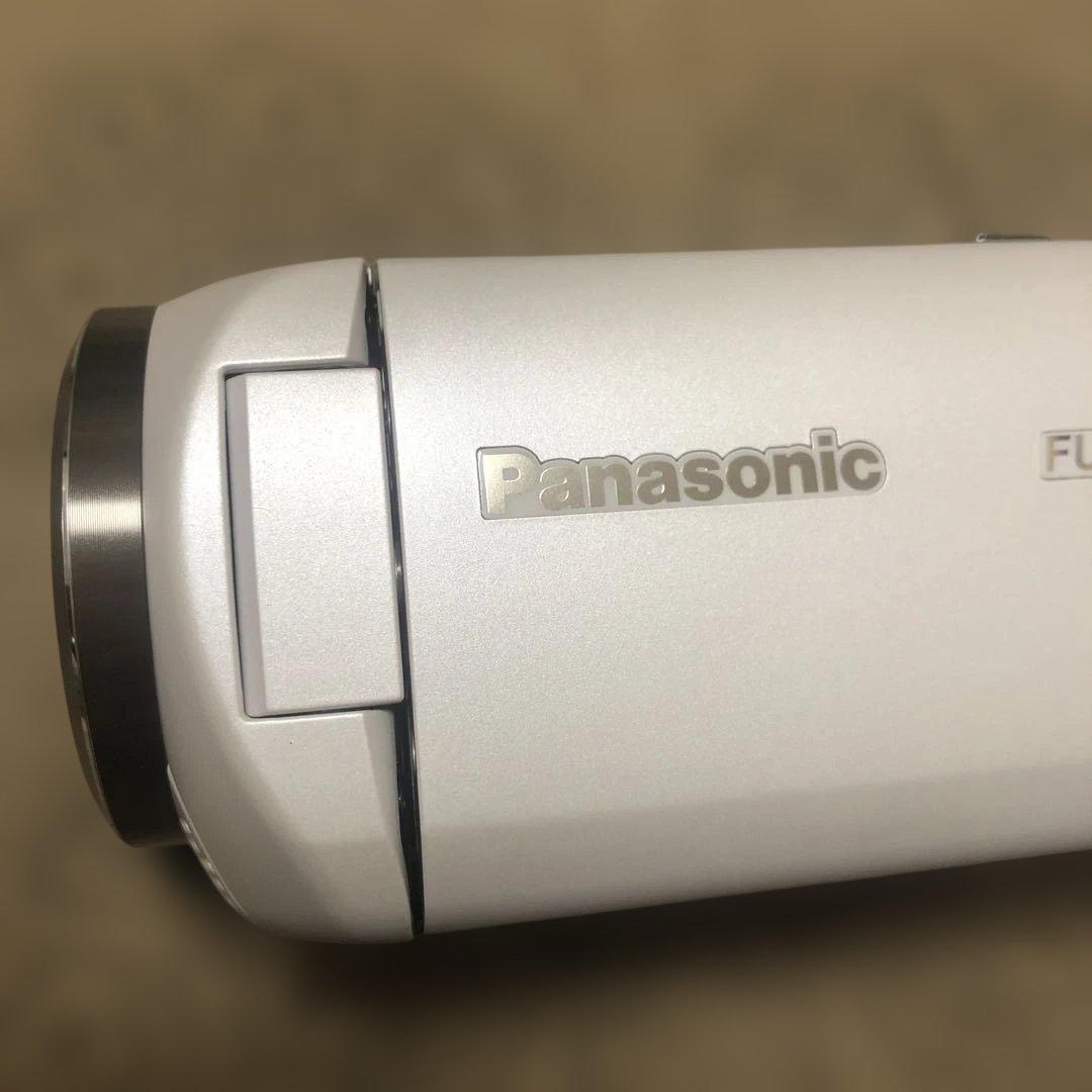 極美品 Panasonic HC-V360M ホワイト ビデオカメラ