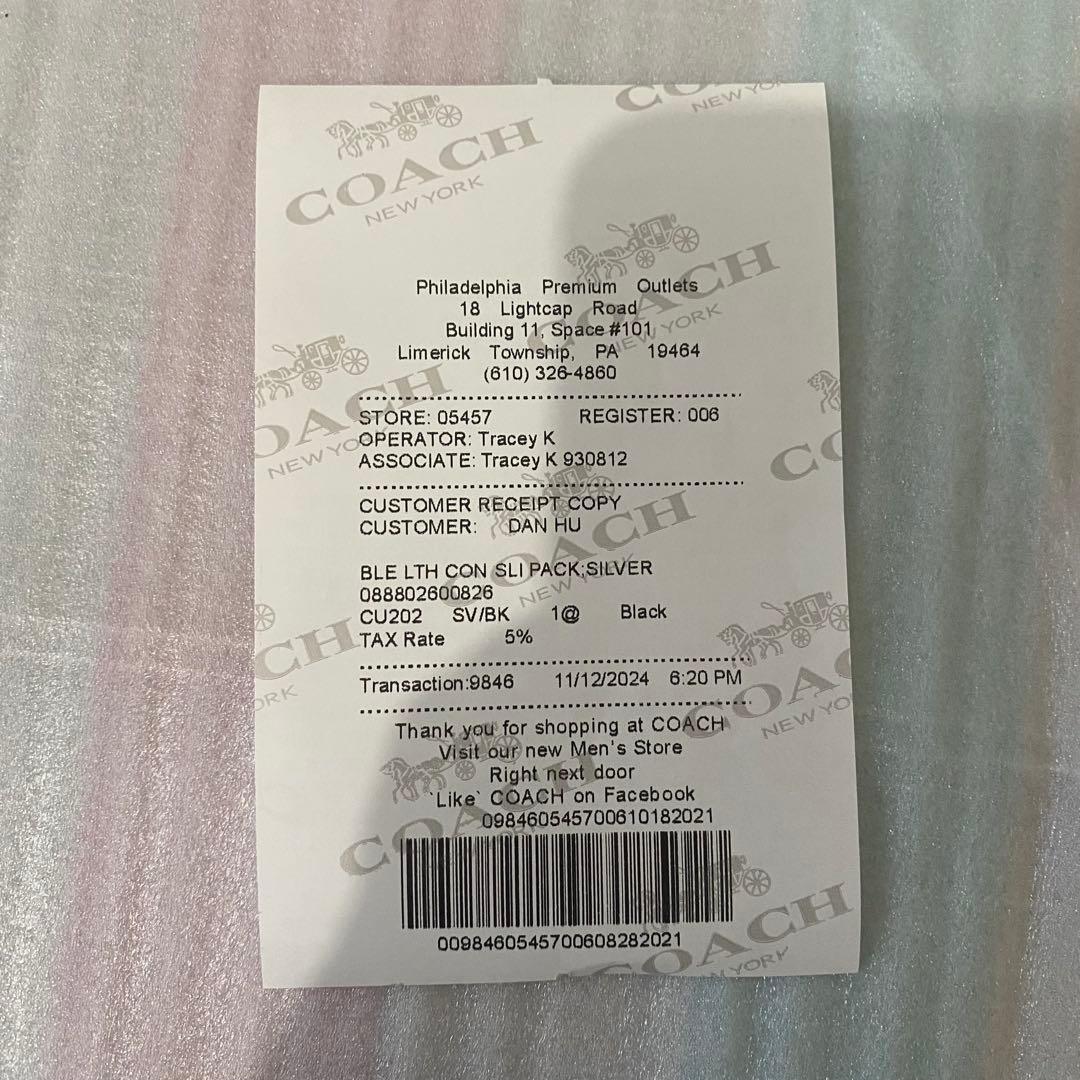 新品　COACH（コーチ ）メッセンジャーバッグ　CU202