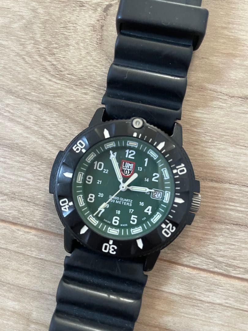 Luminox 3000/3900シリーズ 腕時計 ブラック/グリーン